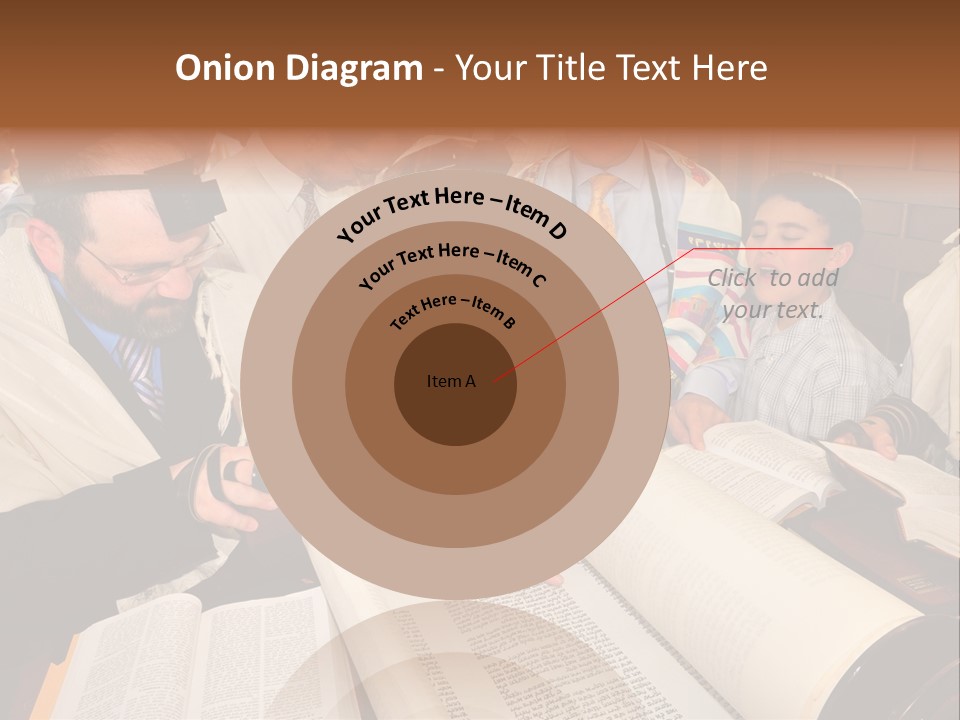 Ceremony Bible Judaism PowerPoint Template