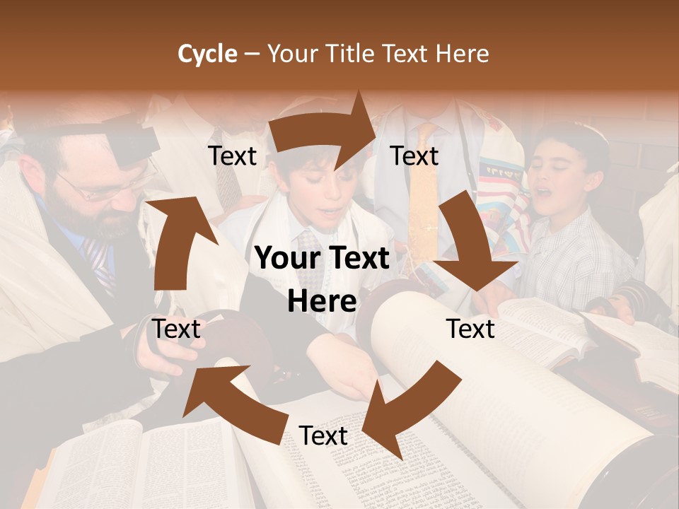 Ceremony Bible Judaism PowerPoint Template
