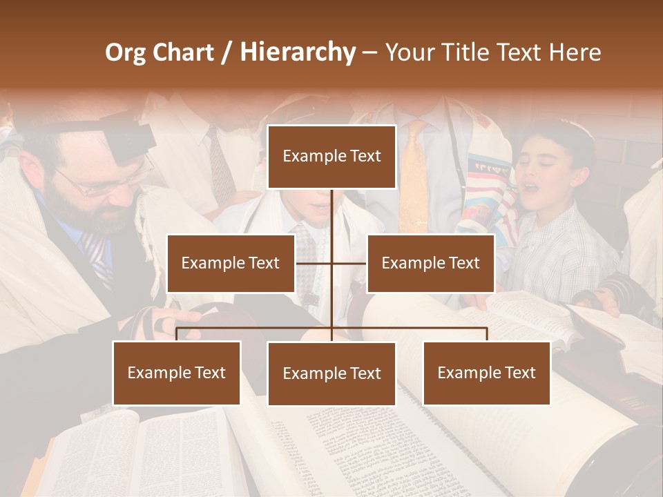 Ceremony Bible Judaism PowerPoint Template