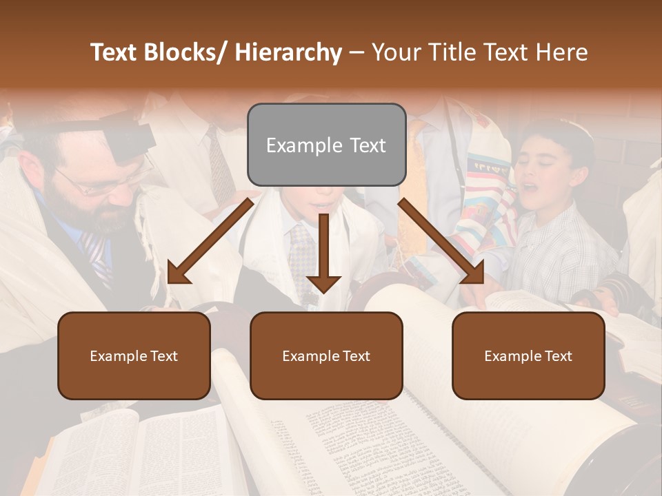 Ceremony Bible Judaism PowerPoint Template