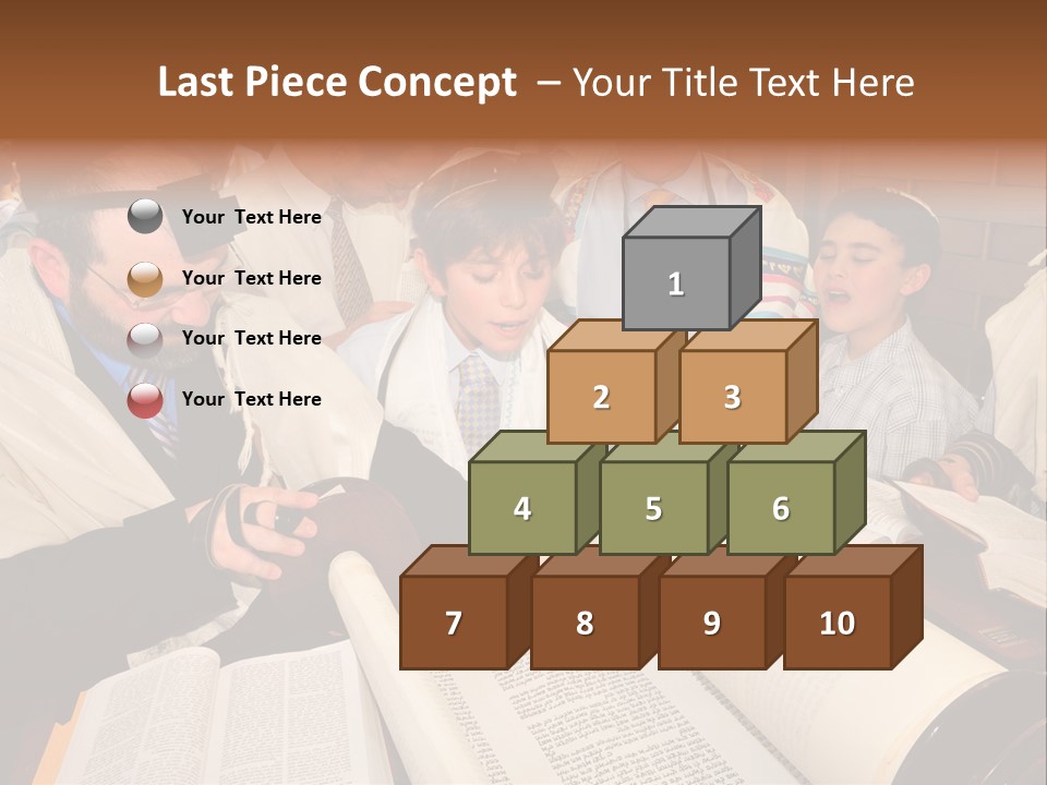 Ceremony Bible Judaism PowerPoint Template