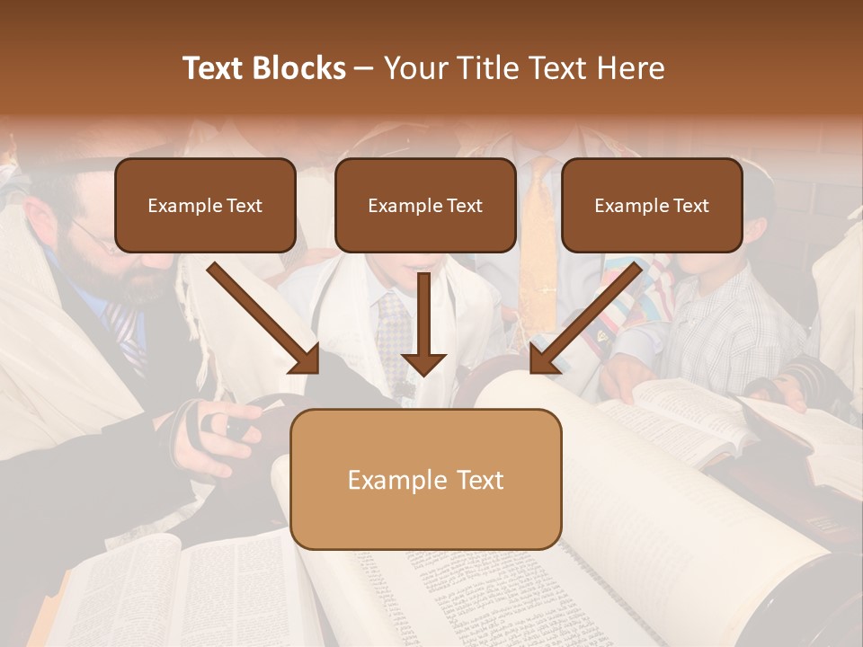 Ceremony Bible Judaism PowerPoint Template