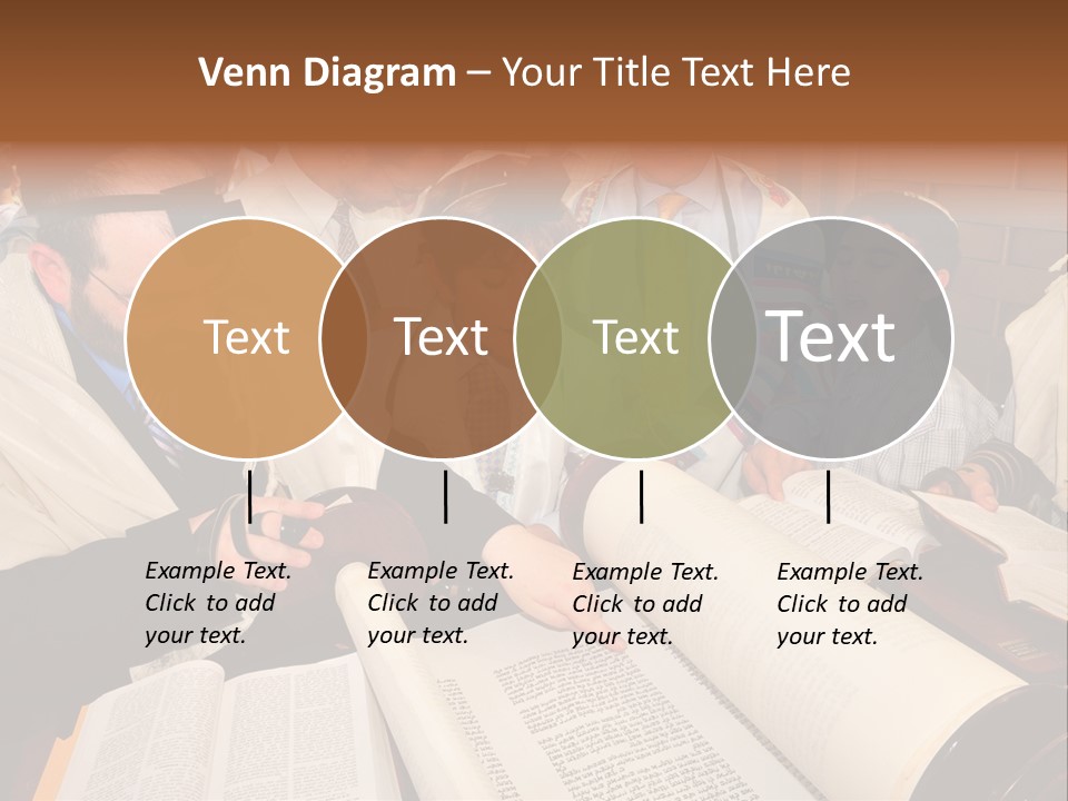 Ceremony Bible Judaism PowerPoint Template