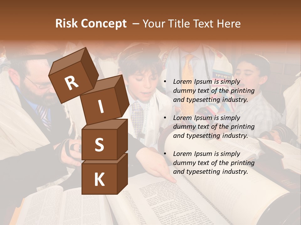 Ceremony Bible Judaism PowerPoint Template