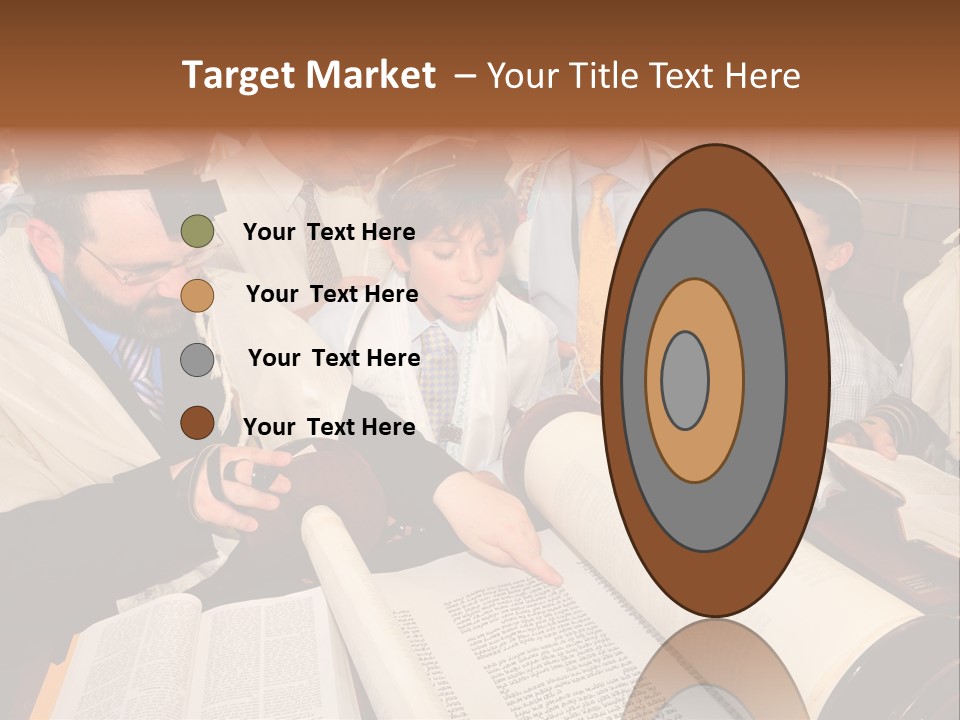 Ceremony Bible Judaism PowerPoint Template