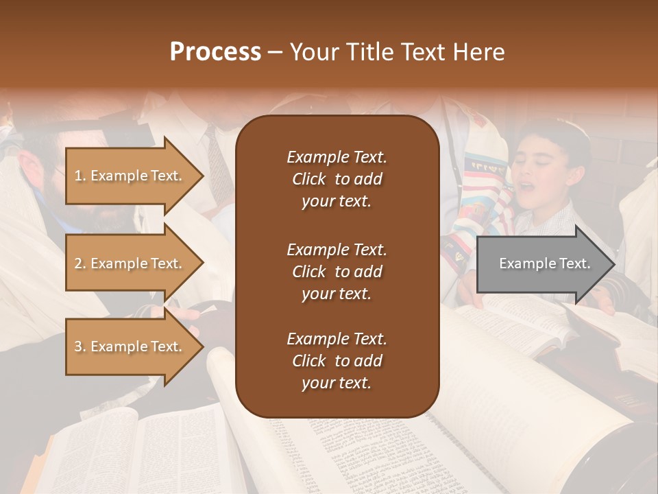 Ceremony Bible Judaism PowerPoint Template