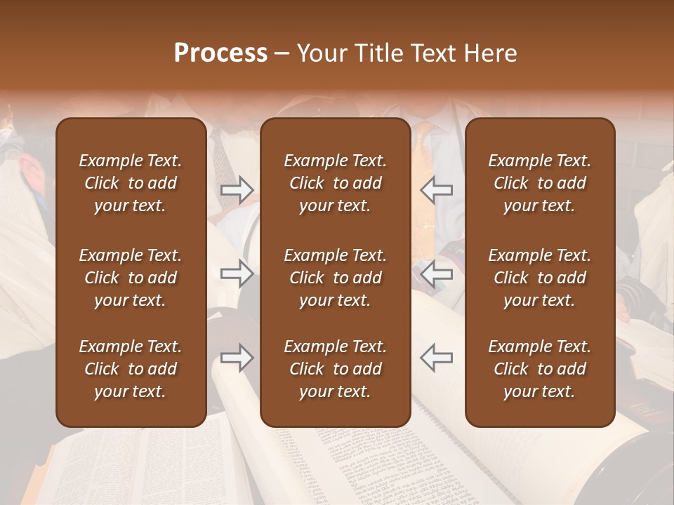 Ceremony Bible Judaism PowerPoint Template