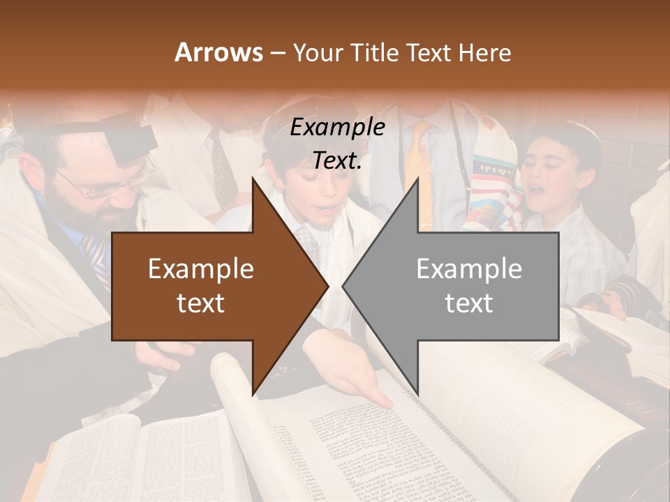 Ceremony Bible Judaism PowerPoint Template