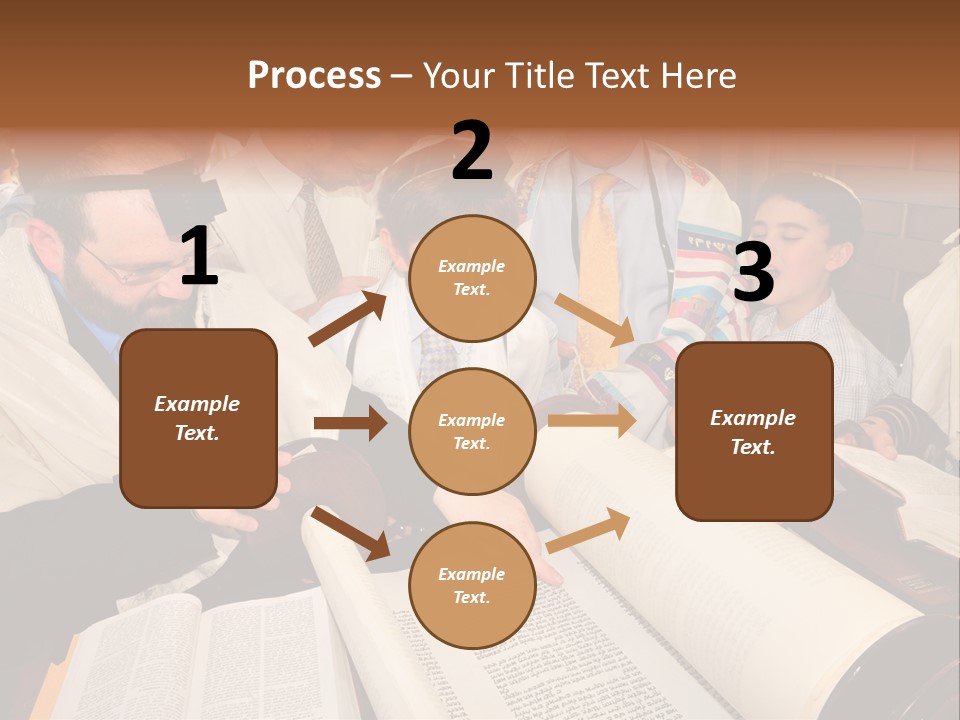 Ceremony Bible Judaism PowerPoint Template