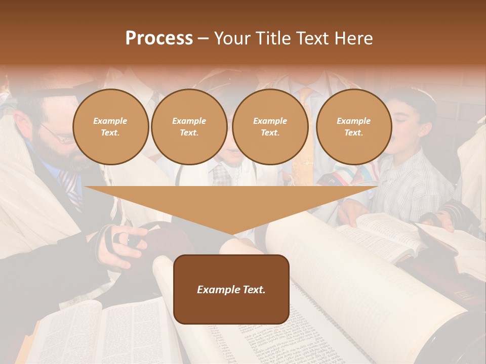 Ceremony Bible Judaism PowerPoint Template