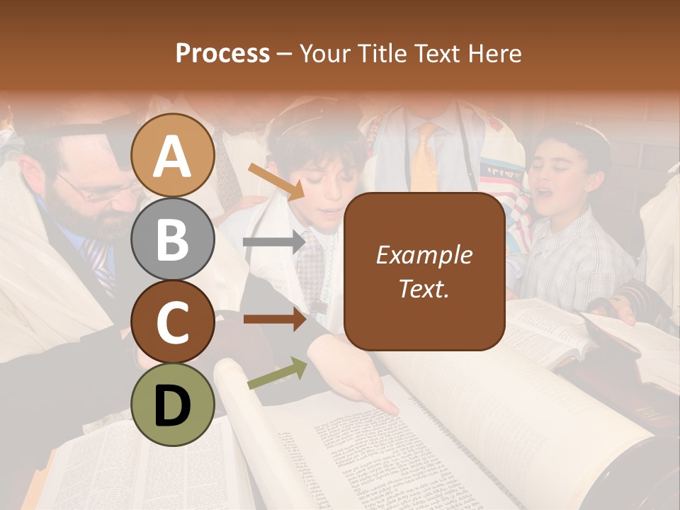 Ceremony Bible Judaism PowerPoint Template