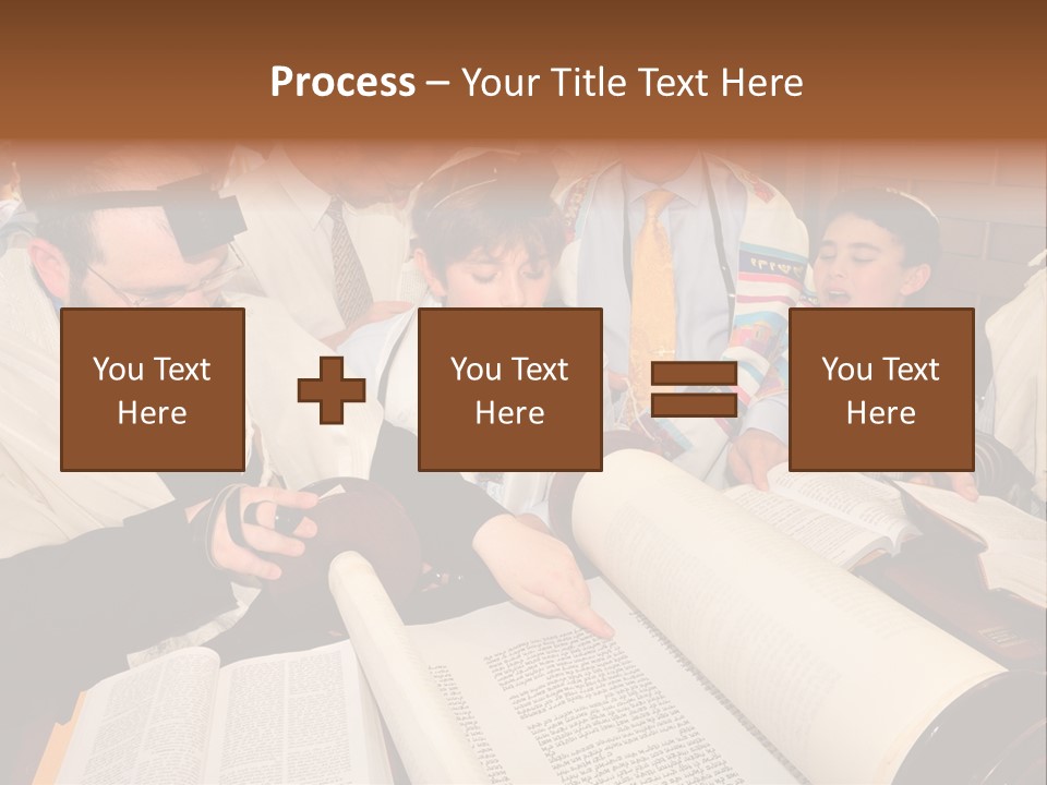 Ceremony Bible Judaism PowerPoint Template