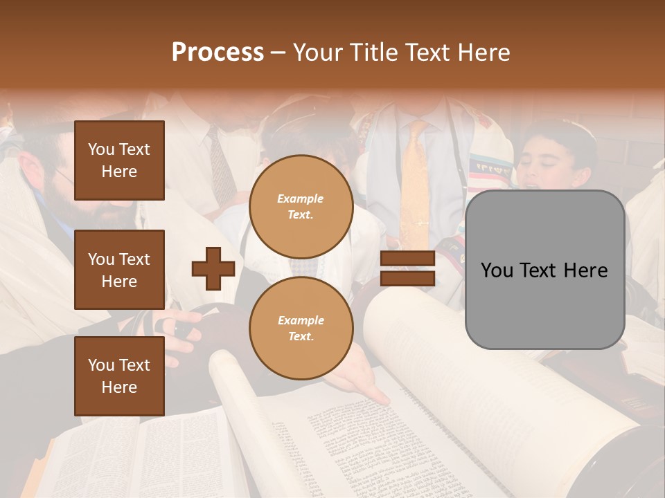 Ceremony Bible Judaism PowerPoint Template