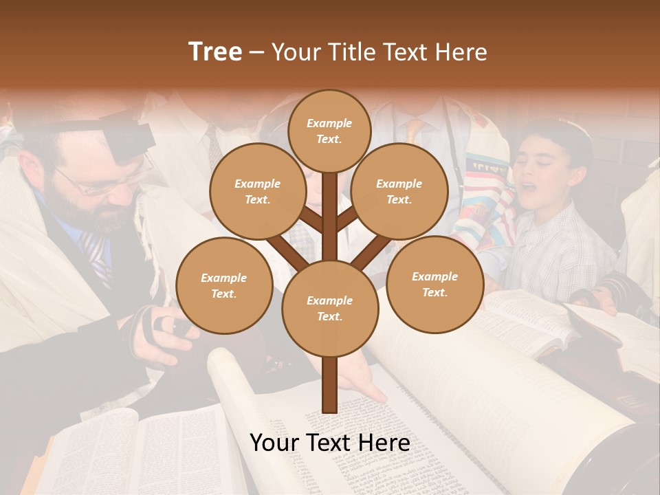 Ceremony Bible Judaism PowerPoint Template