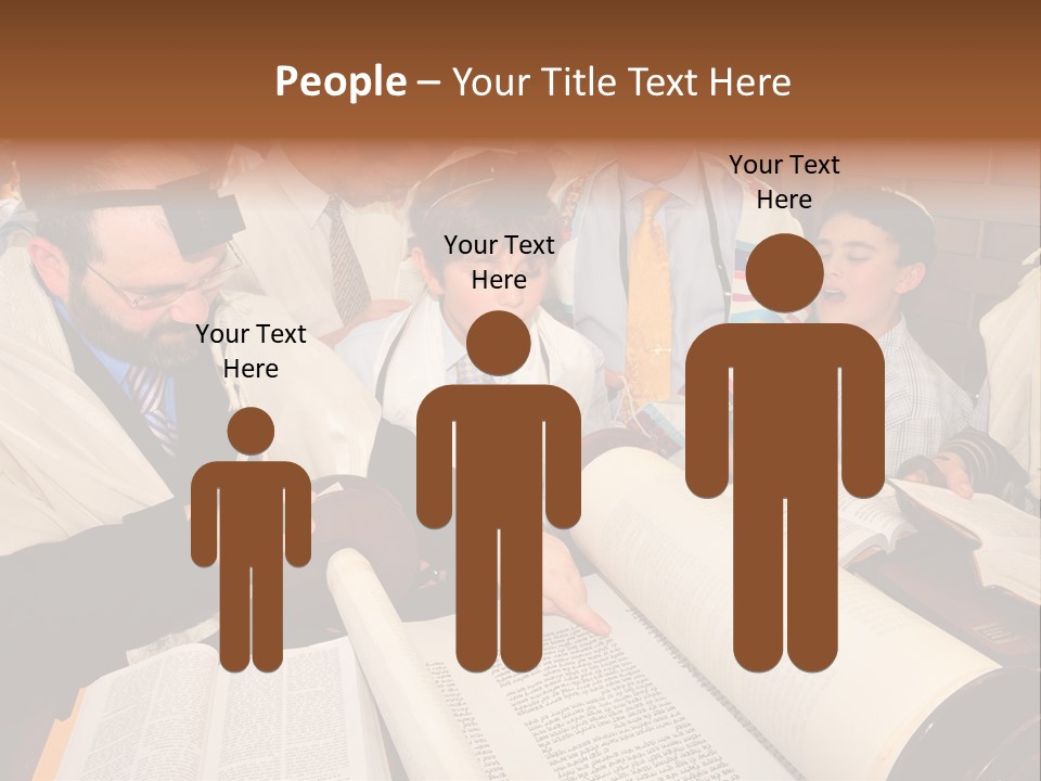 Ceremony Bible Judaism PowerPoint Template