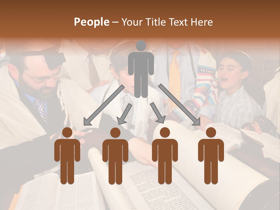 Ceremony Bible Judaism PowerPoint Template