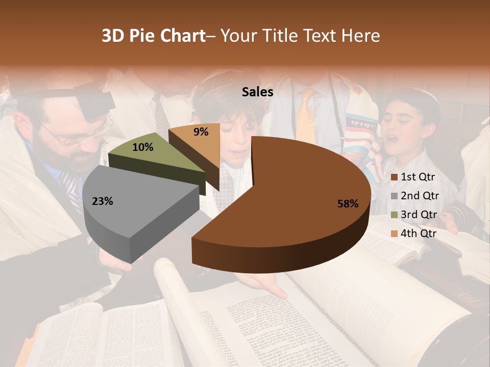 Ceremony Bible Judaism PowerPoint Template