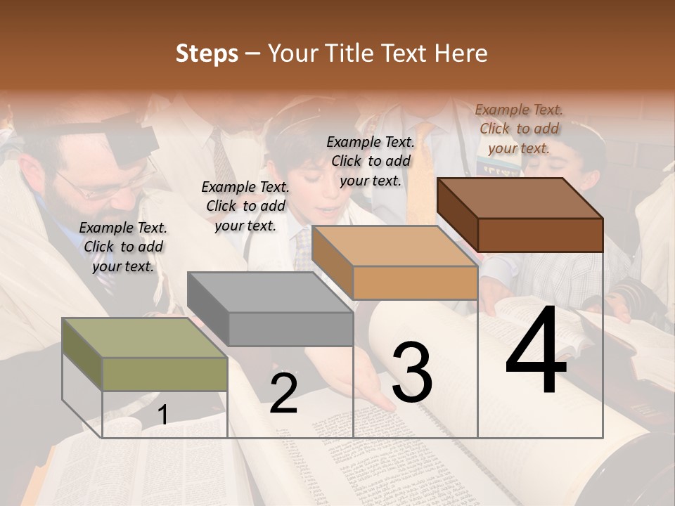 Ceremony Bible Judaism PowerPoint Template