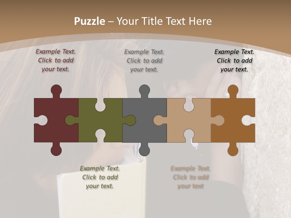 Male Jew Notes PowerPoint Template