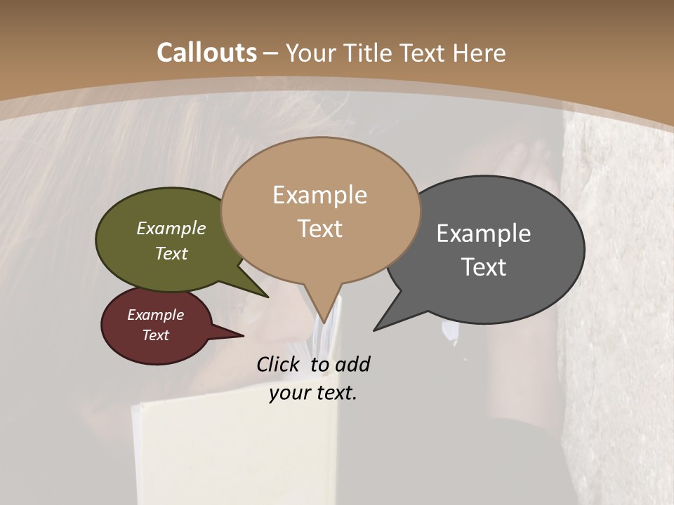 Male Jew Notes PowerPoint Template