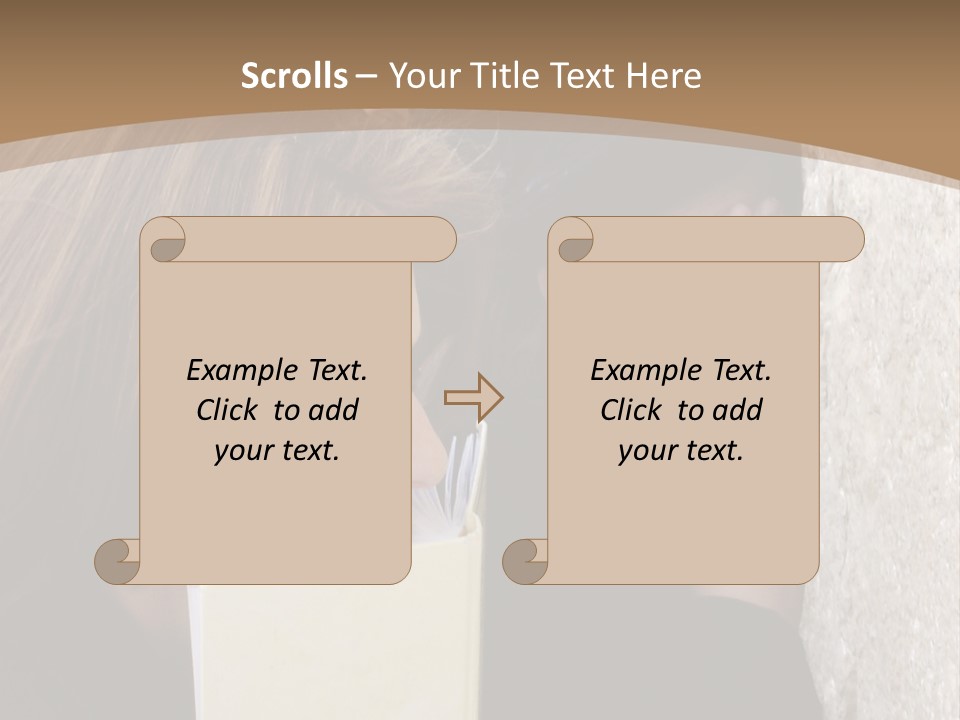 Male Jew Notes PowerPoint Template