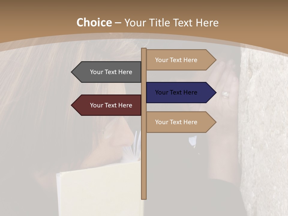 Male Jew Notes PowerPoint Template