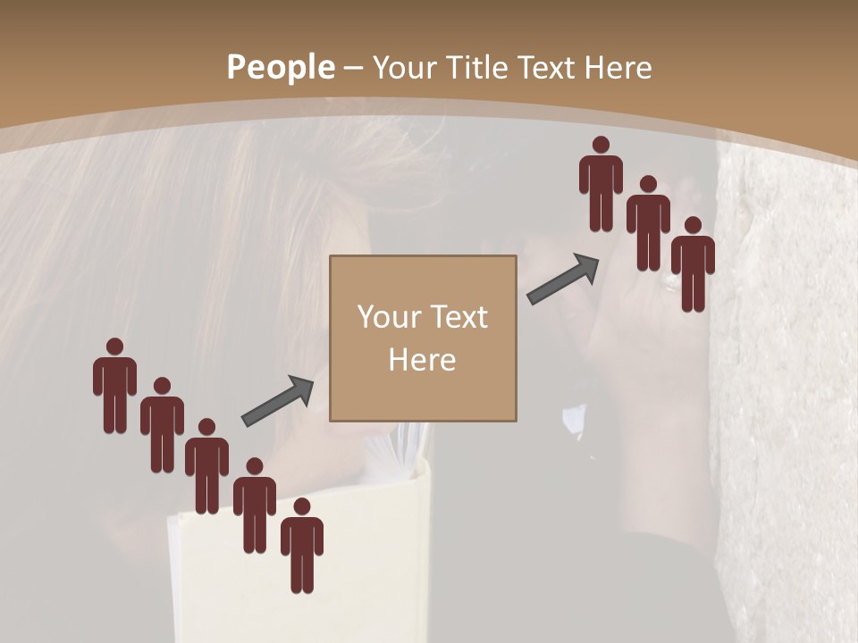 Male Jew Notes PowerPoint Template