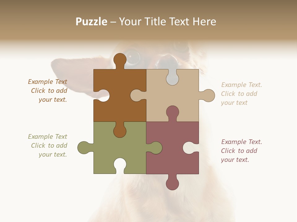 Furry Hear Whelp PowerPoint Template