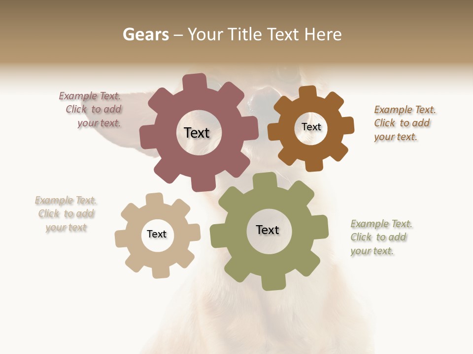 Furry Hear Whelp PowerPoint Template