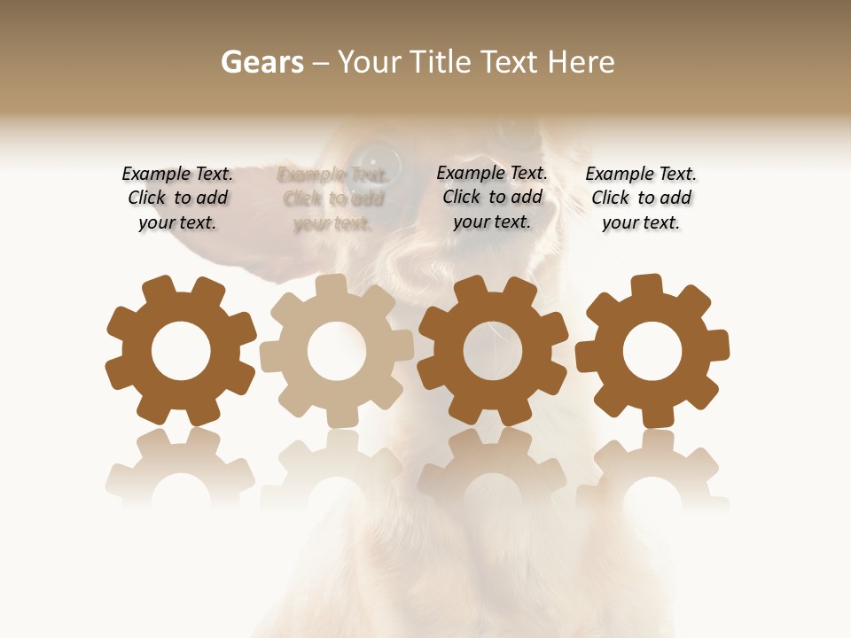 Furry Hear Whelp PowerPoint Template
