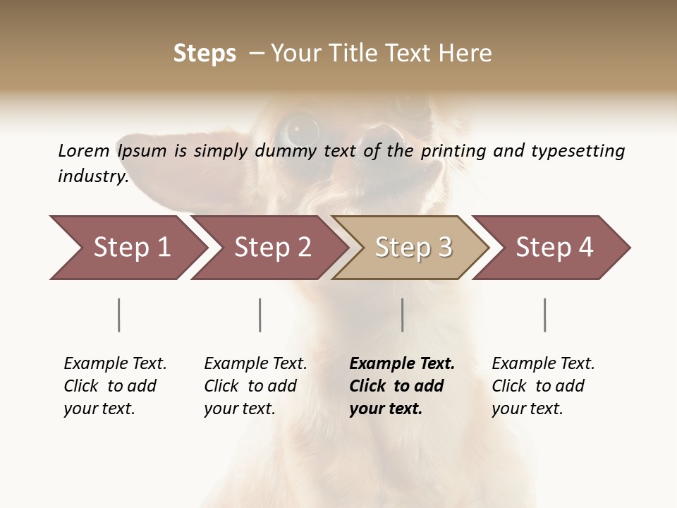Furry Hear Whelp PowerPoint Template