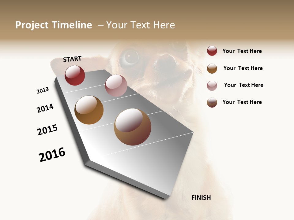 Furry Hear Whelp PowerPoint Template