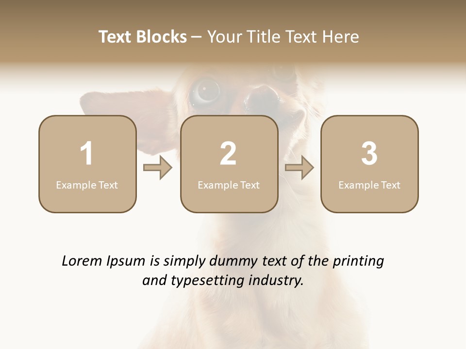 Furry Hear Whelp PowerPoint Template