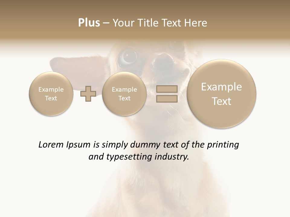 Furry Hear Whelp PowerPoint Template