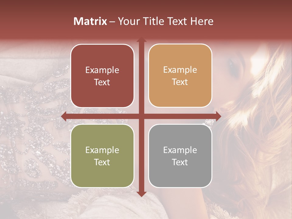 Love Female Elegance PowerPoint Template