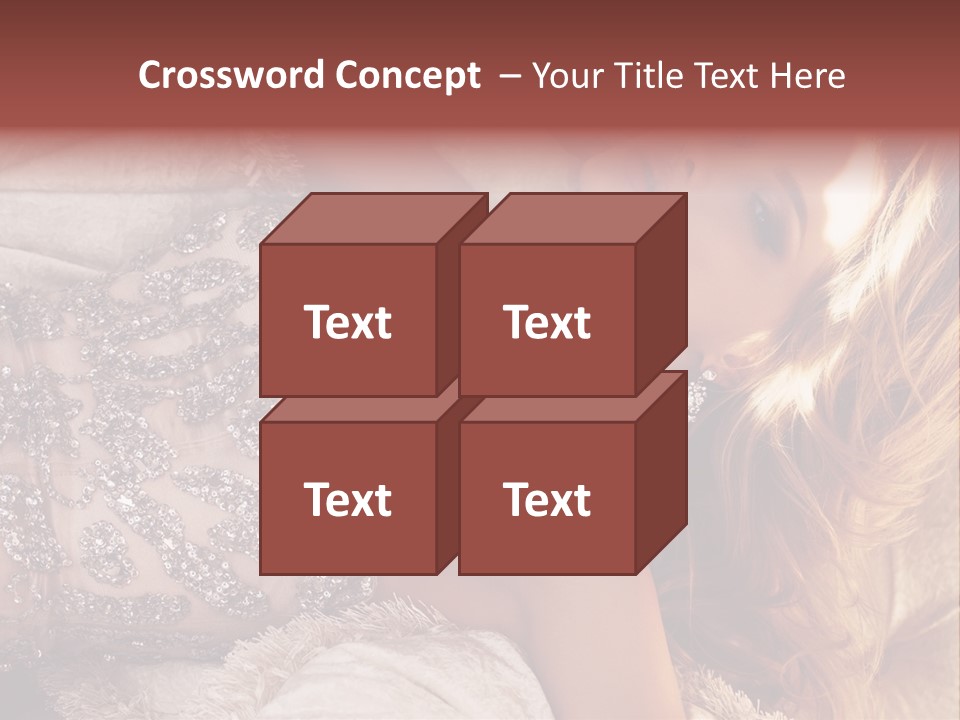 Love Female Elegance PowerPoint Template