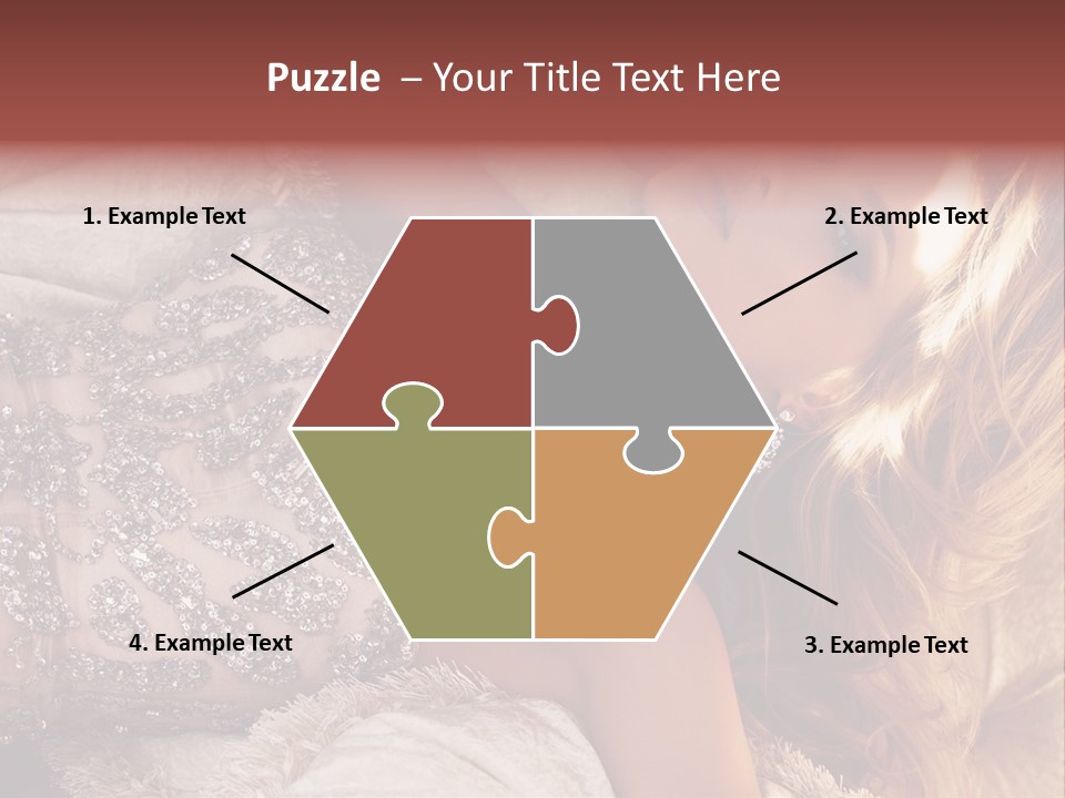 Love Female Elegance PowerPoint Template