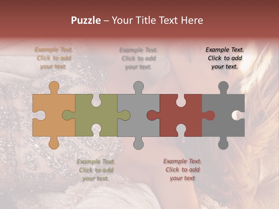 Love Female Elegance PowerPoint Template