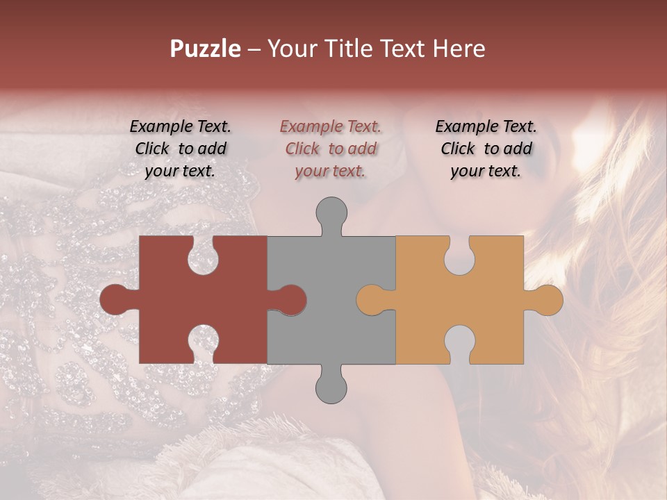 Love Female Elegance PowerPoint Template