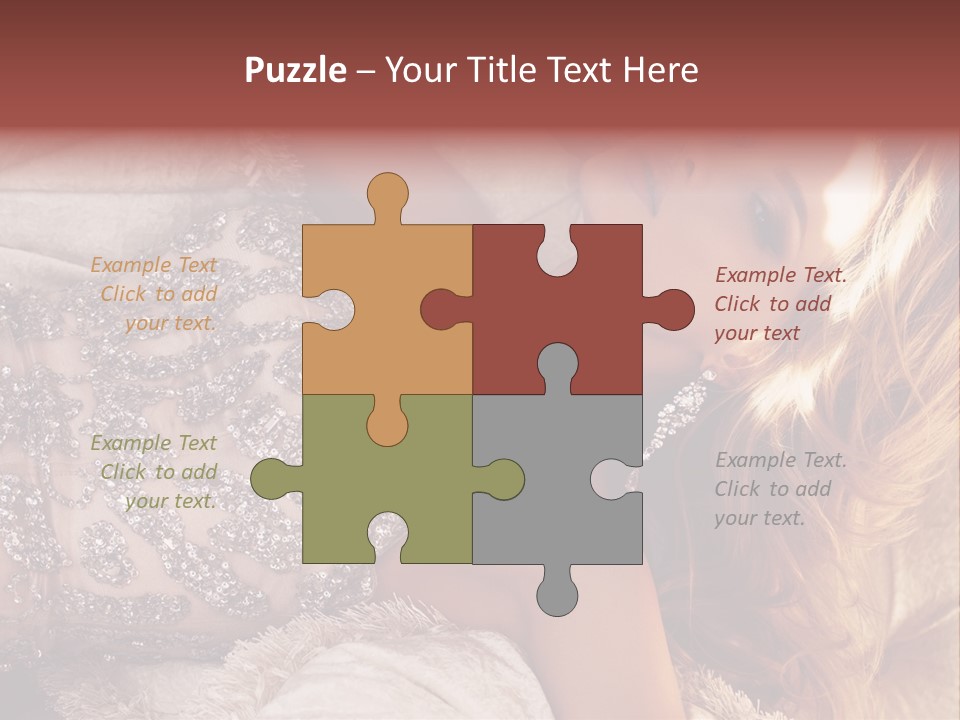 Love Female Elegance PowerPoint Template