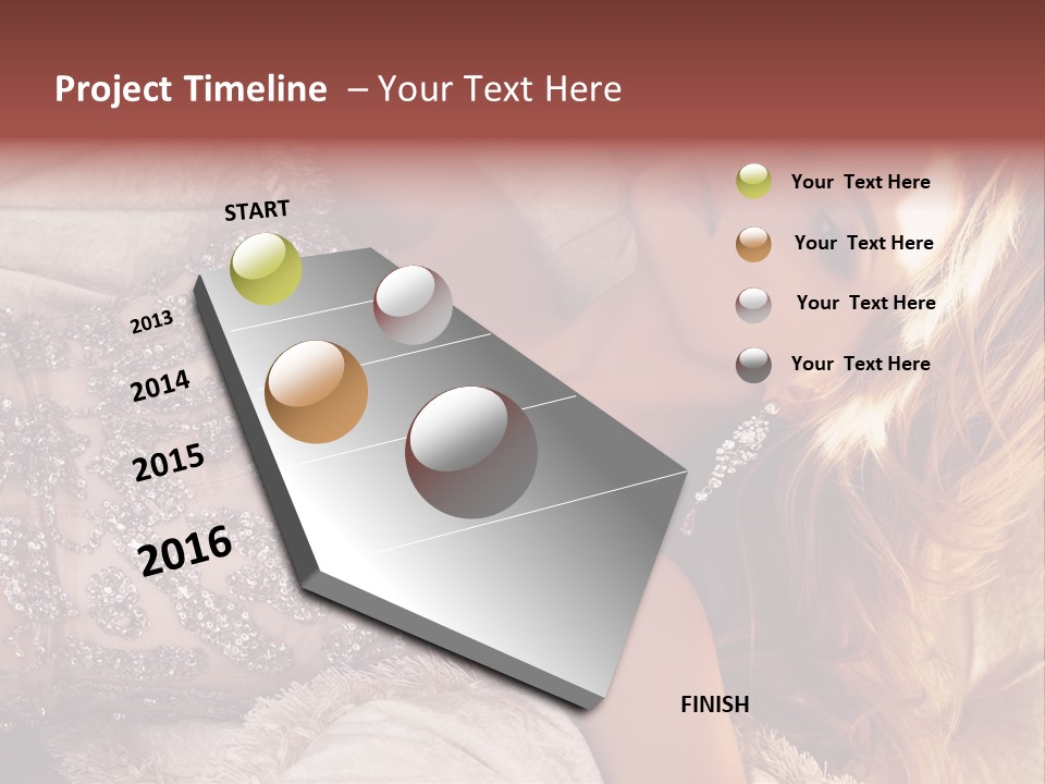 Love Female Elegance PowerPoint Template