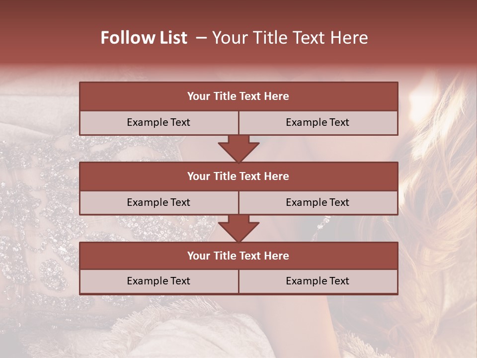 Love Female Elegance PowerPoint Template