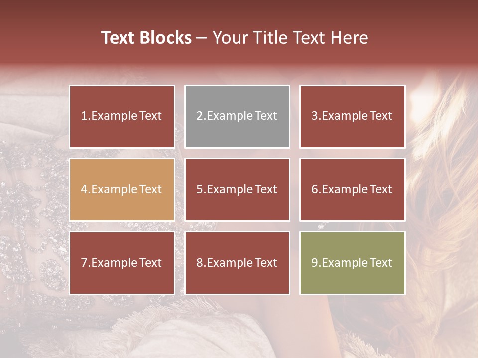 Love Female Elegance PowerPoint Template