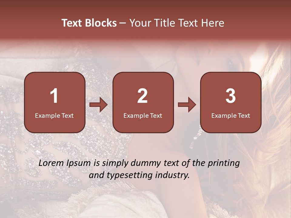 Love Female Elegance PowerPoint Template