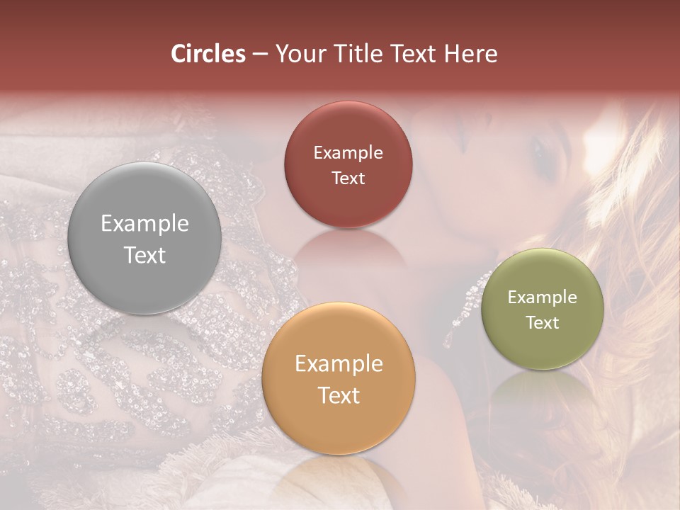 Love Female Elegance PowerPoint Template