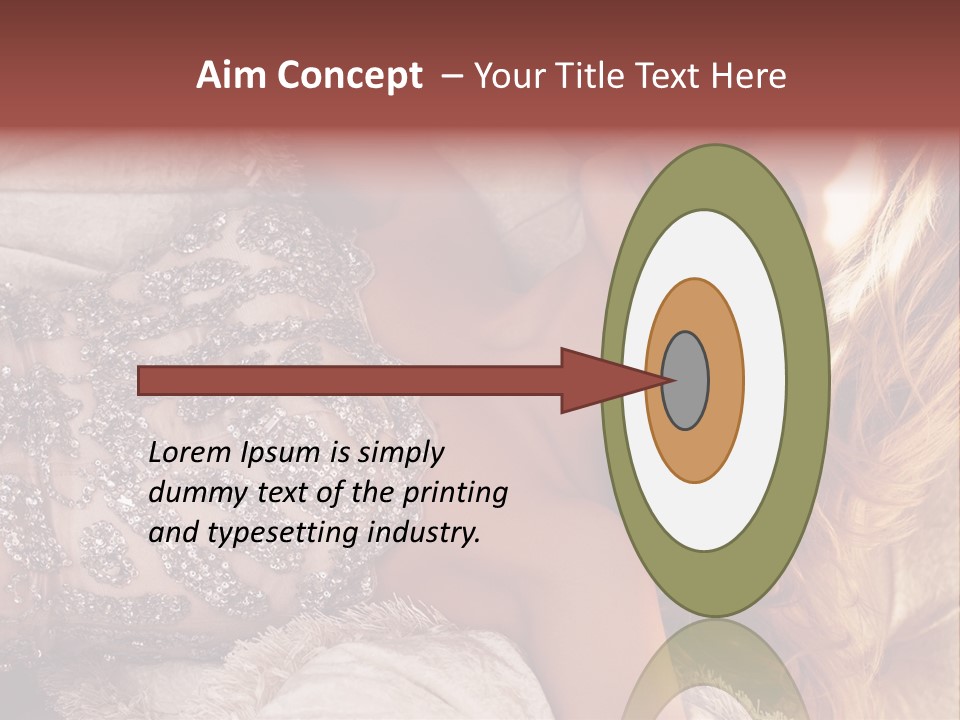 Love Female Elegance PowerPoint Template