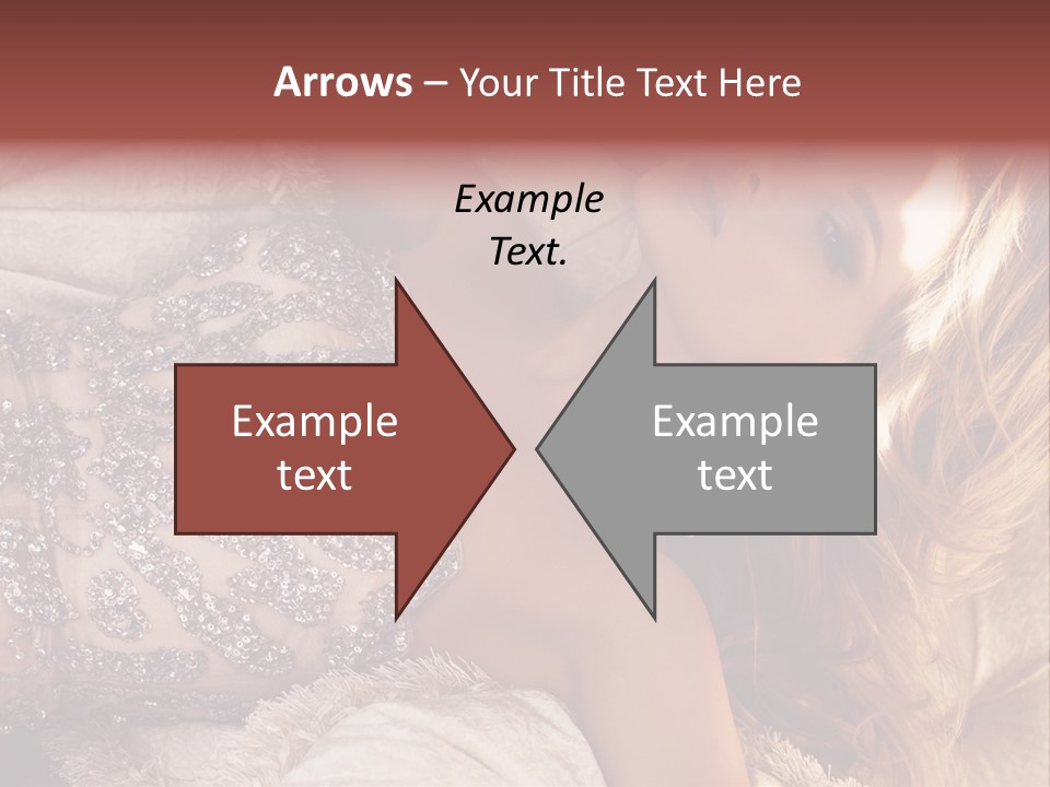 Love Female Elegance PowerPoint Template