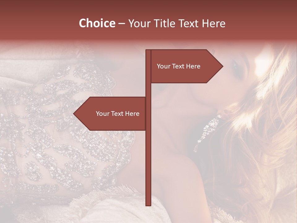 Love Female Elegance PowerPoint Template