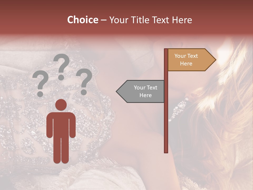 Love Female Elegance PowerPoint Template