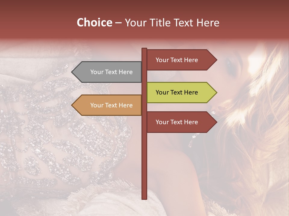 Love Female Elegance PowerPoint Template